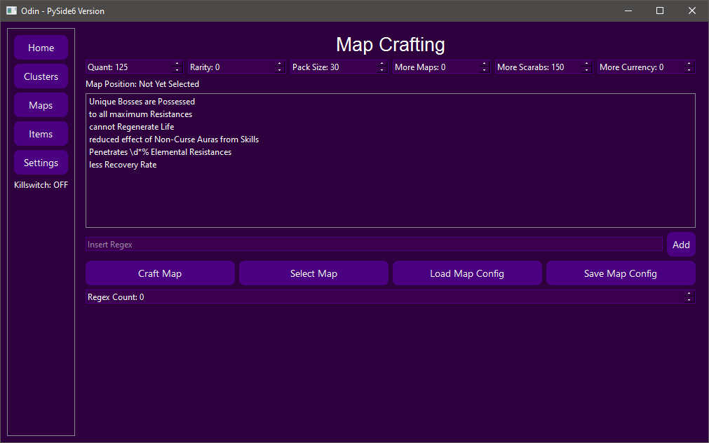 Map Crafting